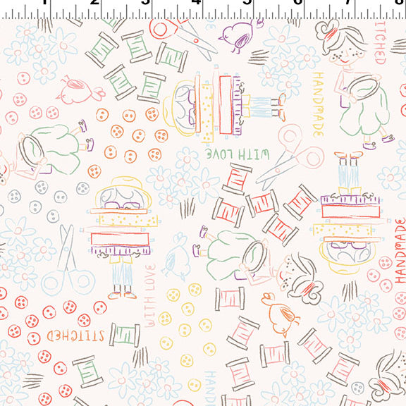 Shop Hop - Line Art - Multi