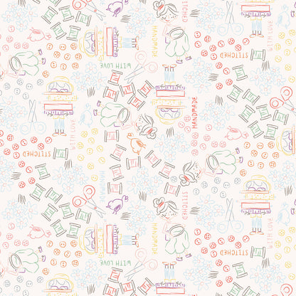 Shop Hop - Line Art - Multi