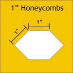 Honeycomb Papers 1" 100pcs