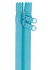 Zipper 30" Double Slide - Parrot Blue