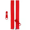 Separating Zipper And Extra Slide 50" - Atom Red