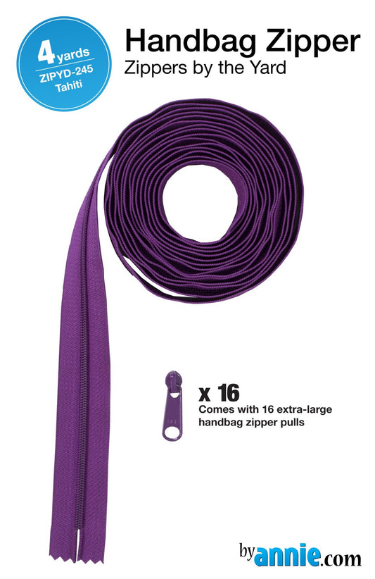 Zippers by the Yard - Tahiti - 4 yards