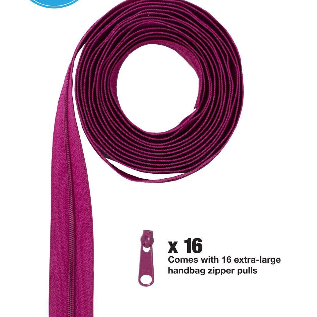 Zippers by the Yard - Wild Plum - 4 yards