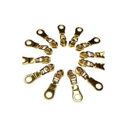 Zipper Pulls - Gold