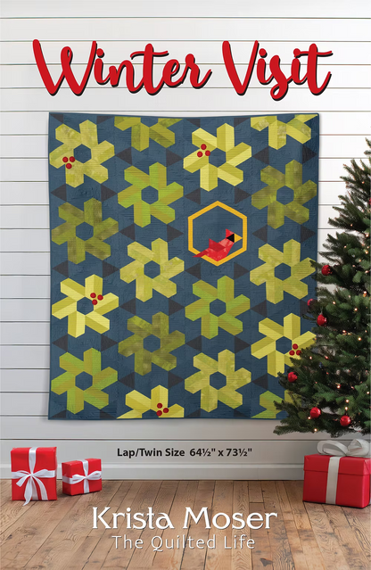 Pre-Order - Winter Visit - Quilt Pattern