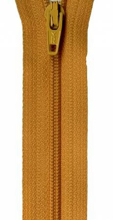 Zipper- 14" Trimmable - Yukon Gold
