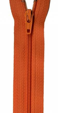 Zipper- 14" Trimmable - Orange Peel