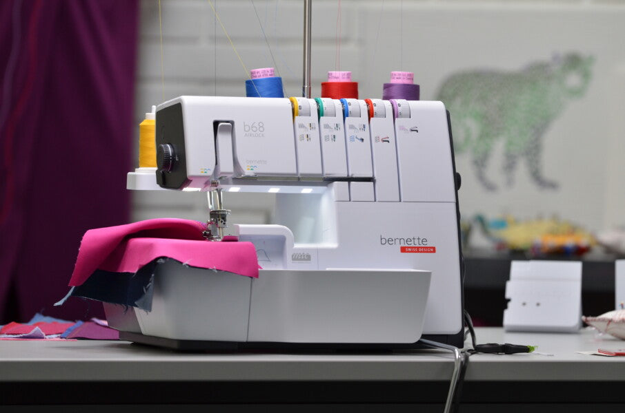 USED bernette 68 Air-Thread Serger
