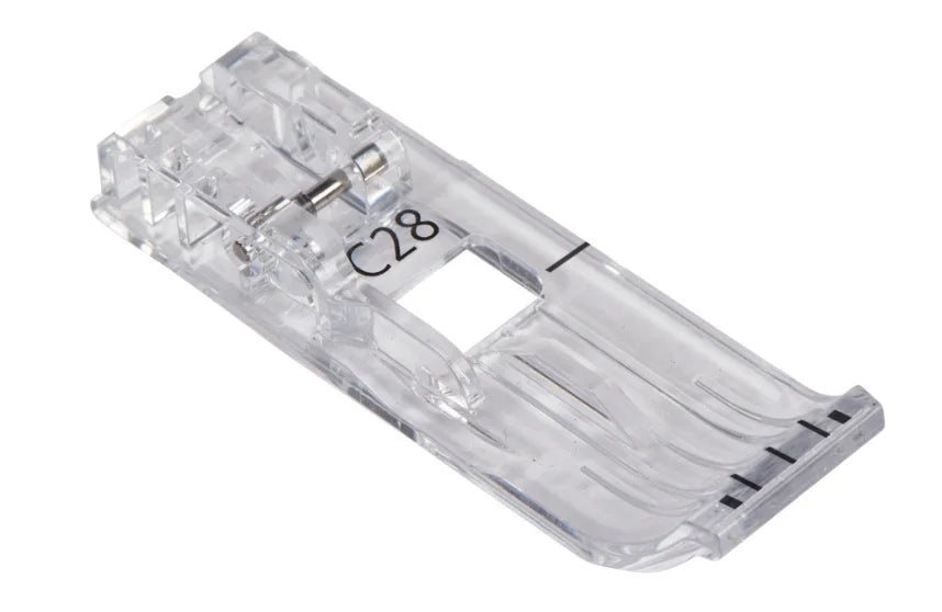 C28 Clear Cover/Chainstitch Foot