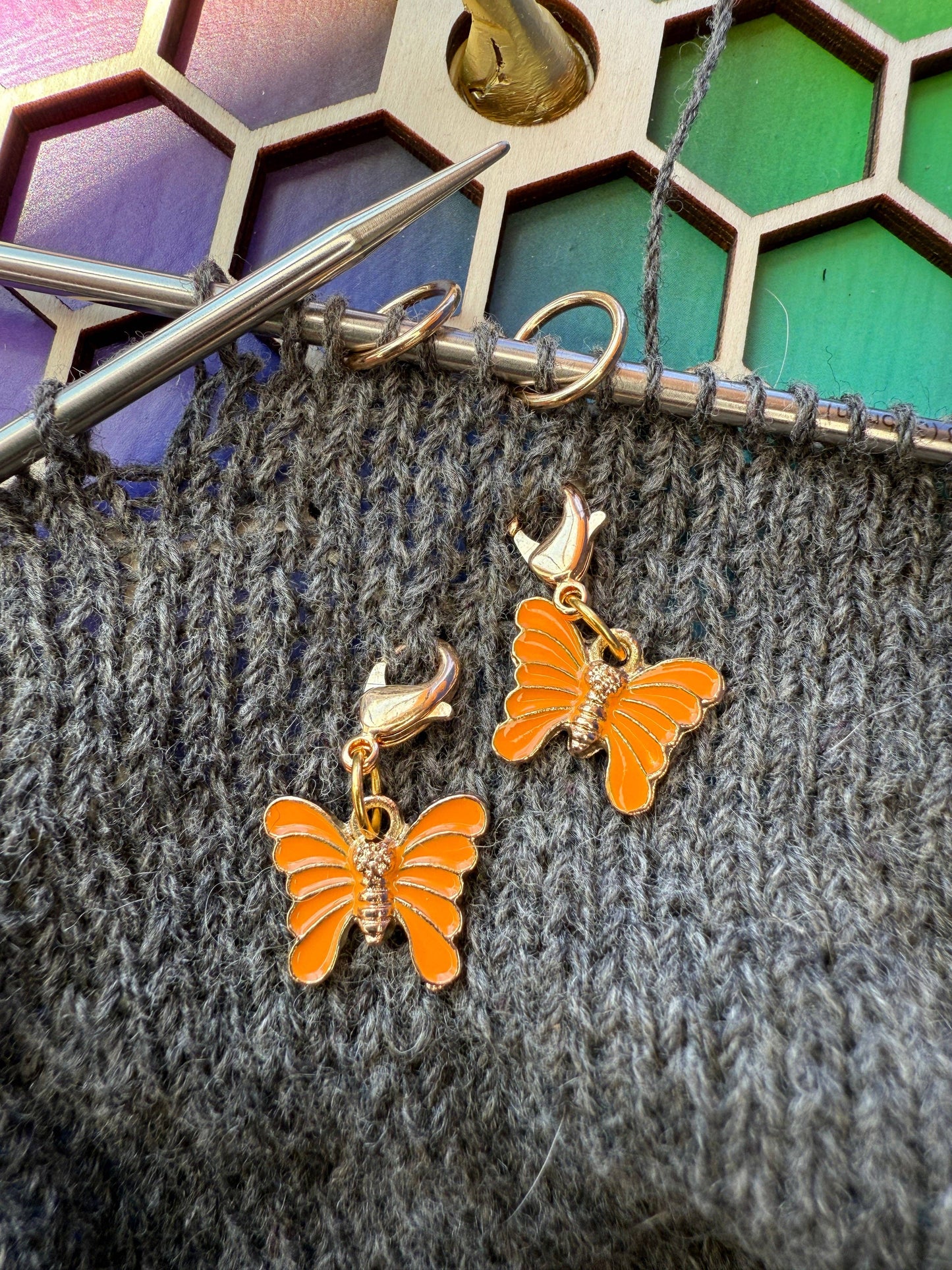 Monarchana Stitch Markers