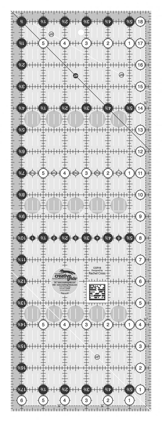 Creative Grids 6 1/2" x 18 1/2" Ruler