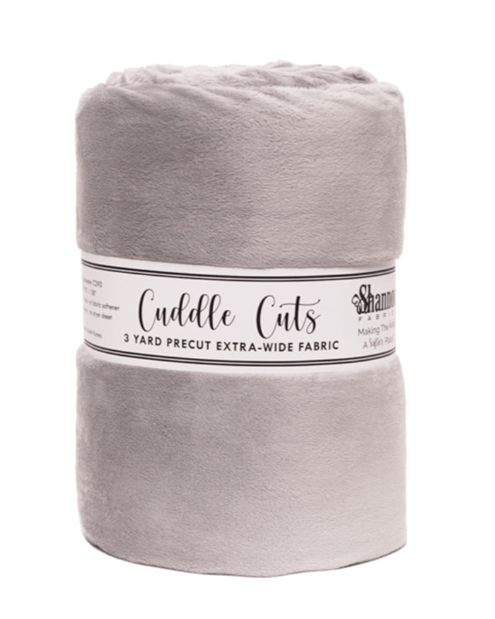 3 Yd Extra Wide Cuddle Cut - Silver