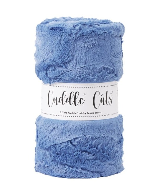 2 Yd Luxe Cuddle Cut - Hide Bluebell