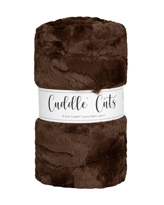 2 yd Luxe Cuddle Cut - Hide Chocolate