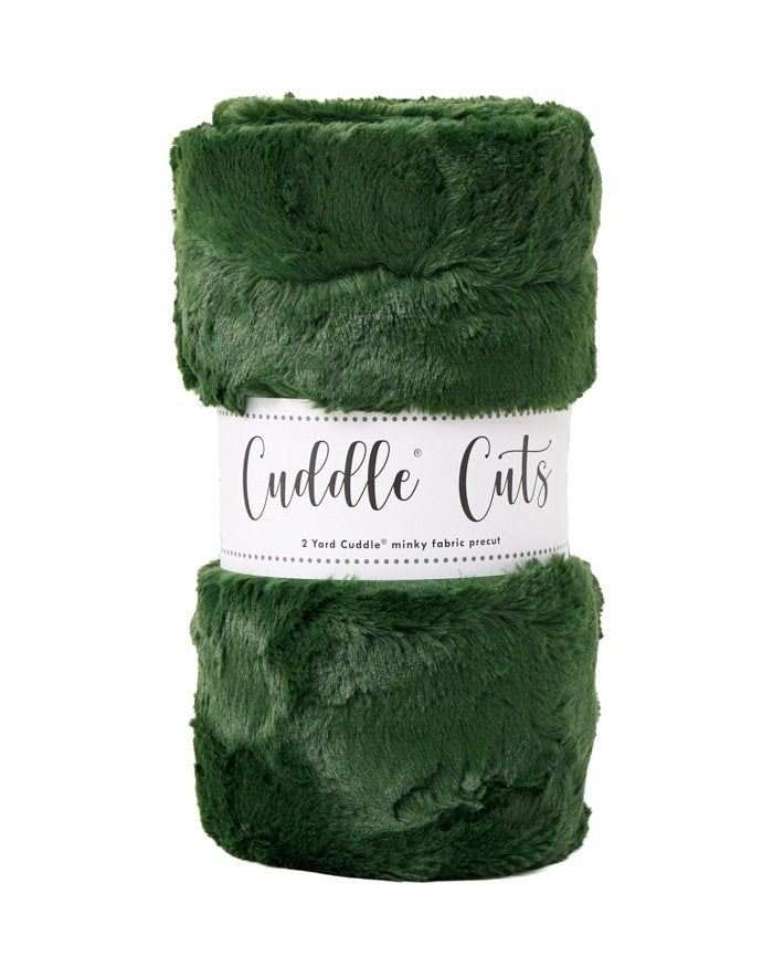 2 Yd Luxe Cuddle Cut - Hide Evergreen