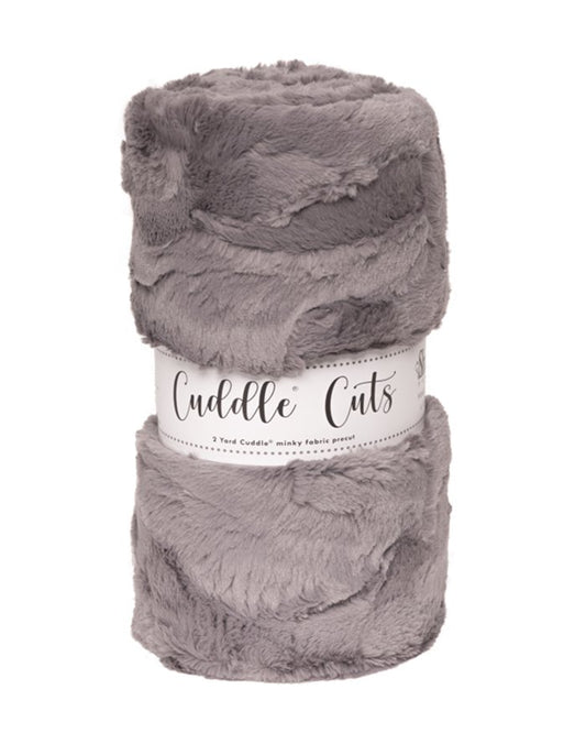 2 yd Luxe Cuddle Cut - Hide Graphite