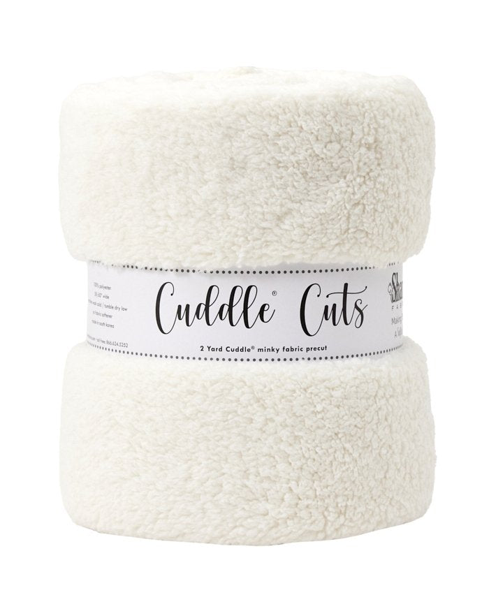 2 Yd Luxe Cuddle Cut - Sherpa Ivory