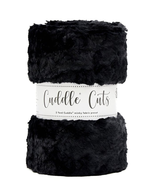 2 Yd Luxe Cuddle Cut - Marble Black