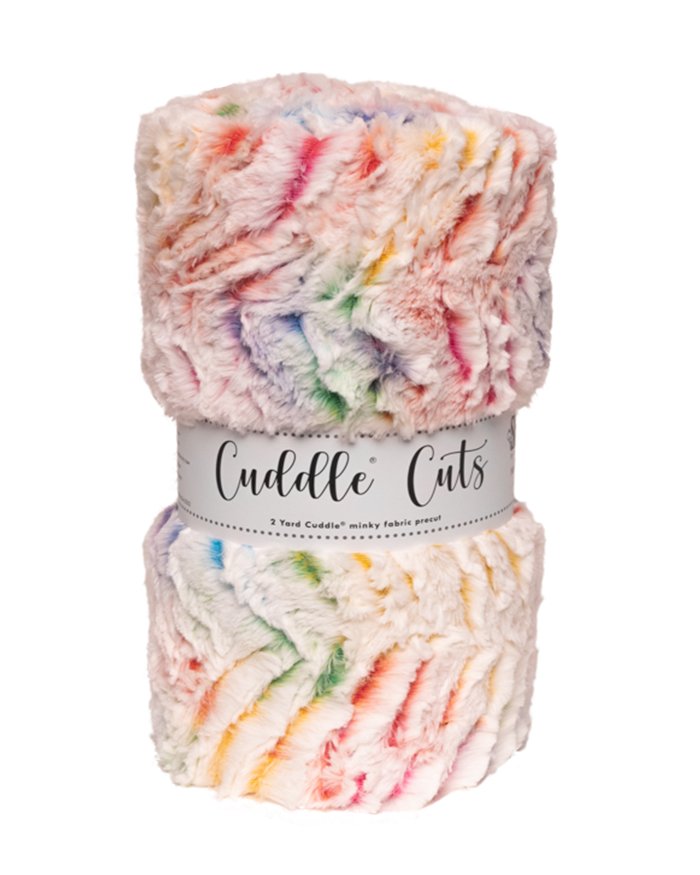 2 yd Luxe Cuddle Cut - Prism Vibrant