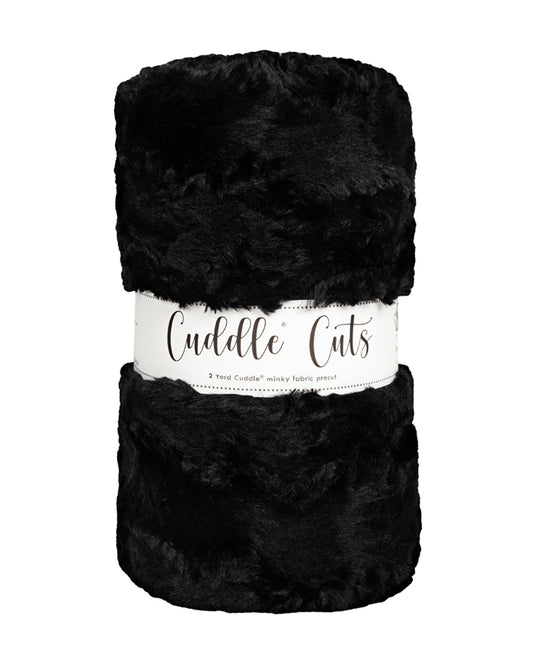 2 yd Luxe Cuddle Cut - Glacier Black