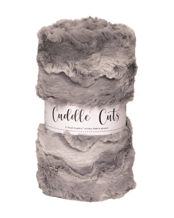 2 yd Luxe Cuddle Cut - Wild Rabbit Silver