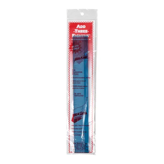 Add-Three-Eighths Ruler 1 1/2" x 12"