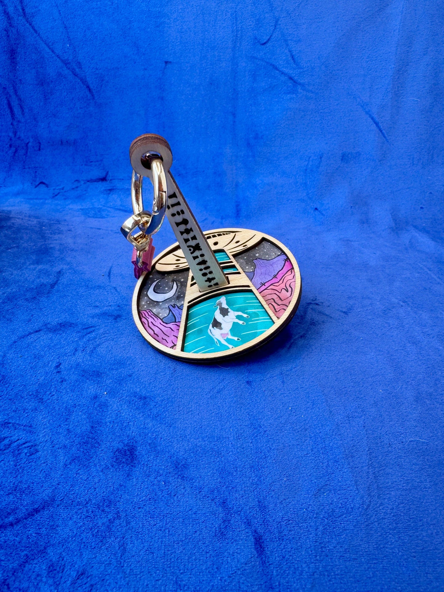 Mini Minder- UFO (Unfinished Fiber Object)