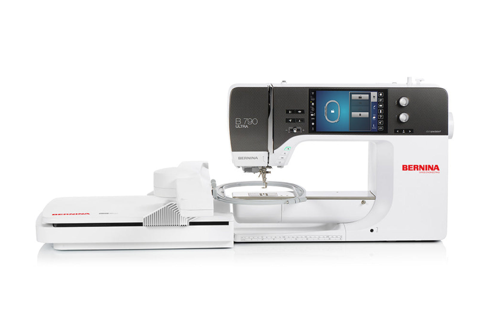 Bernina sewing machine on a white background
