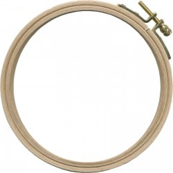 4" Wood Embroidery Hoop