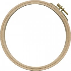 6" Wood Embroidery Hoop