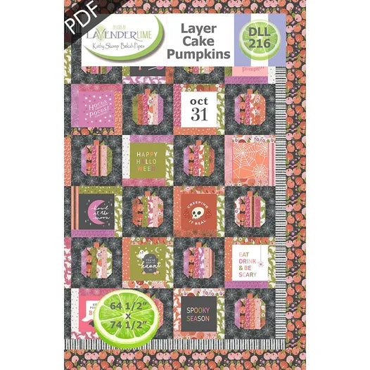 Layer Cake Pumpkins - Quilt Pattern