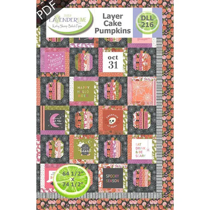 Layer Cake Pumpkins - Quilt Pattern