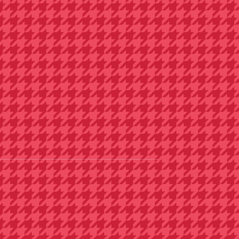 Kimberbell Basics - Houndstooth - Red