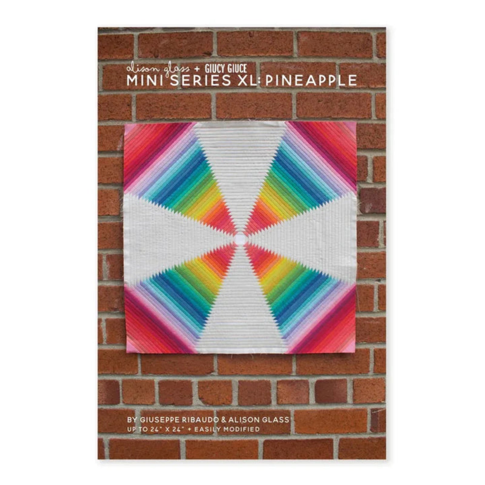 Mini Series Pineapple Quilt block/mini quilt pattern