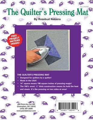 Quilter's Wool Pressing Mat 14" x 14"