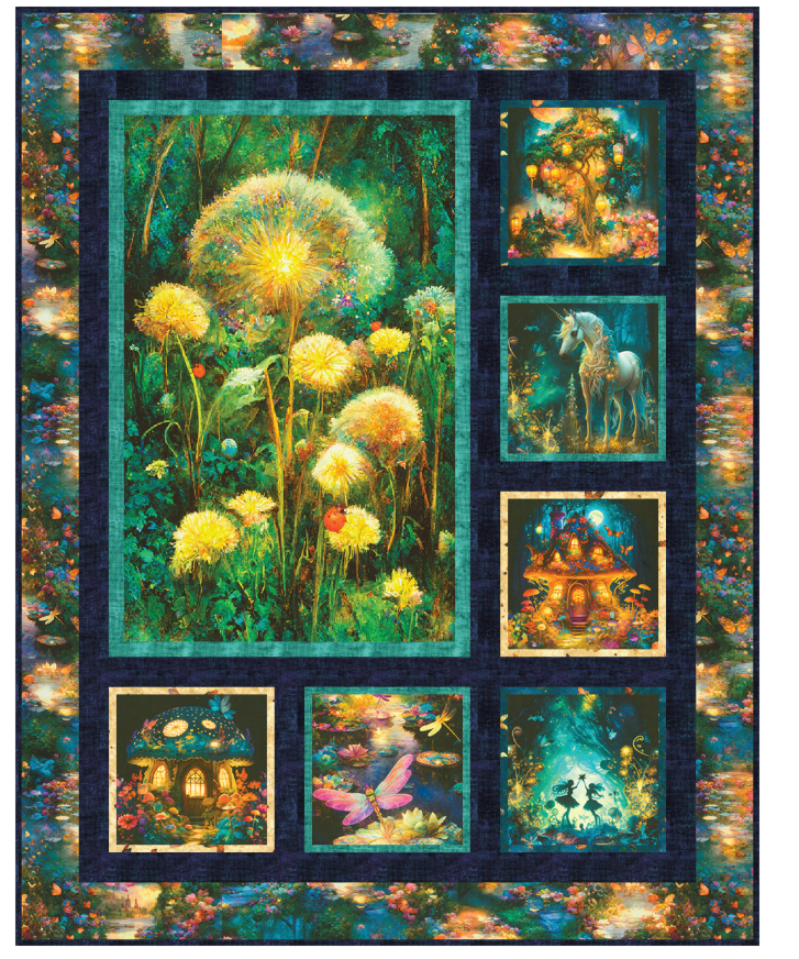 Once Upon a Time - Night Fable Quilt Kit