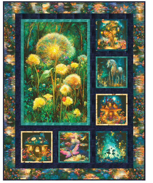 Once Upon a Time - Night Fable Quilt Kit