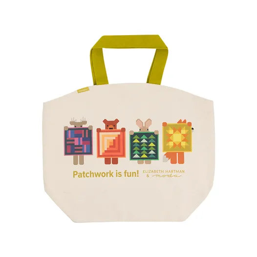 Patchwork is Fun - Tote Bag