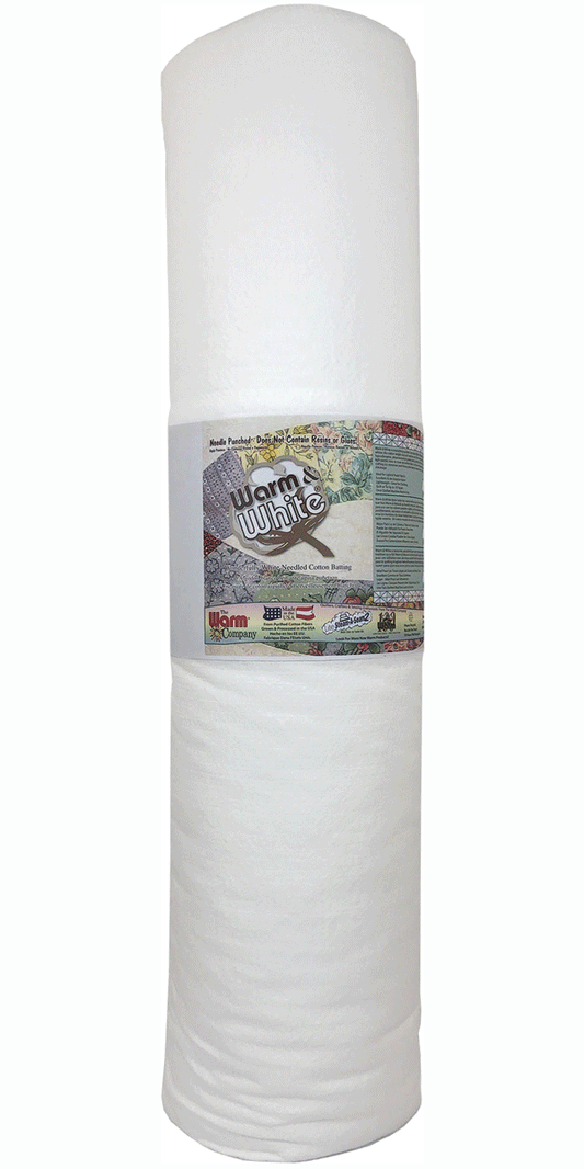 Warm & White Batting Roll - 90" x 20yd