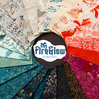 Pre-Order - Fire Glow - Collection - 1 yard Bundle