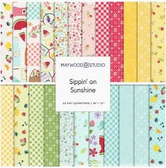 Sippin' On Sunshine - 23 Piece Fat Quarter Bundle