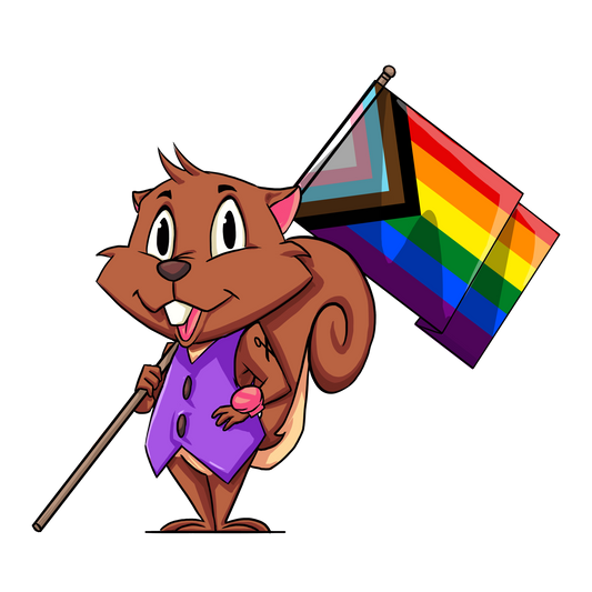 Squirrel Pride Pin