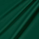 Dark green fabric with a smooth texture and soft diagonal folds.