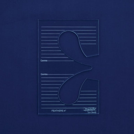 Westalee Feather Template - High Shank