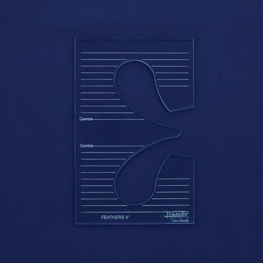 Westalee Feather Template Set - Long Arm