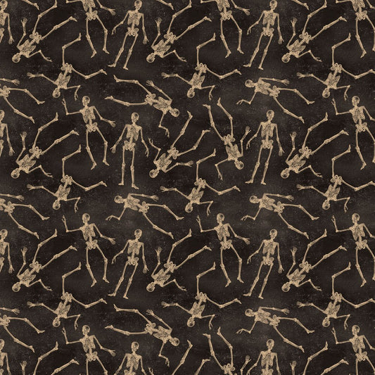 Gothic Halloween - Skeletons - Black