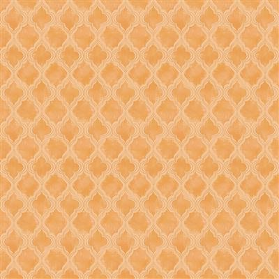Hummingbird Days - Damask - Orange