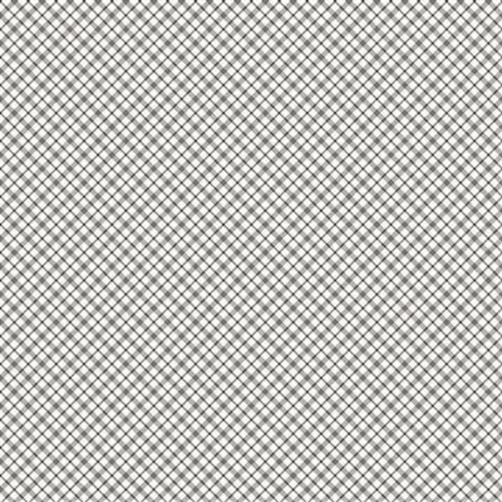 A repeating black and white diagonal grid or plaid-like pattern filling the entire frame.